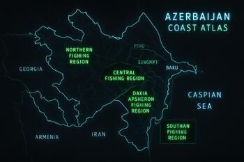 Azerbaycan kıyı atlasının genel görünümü