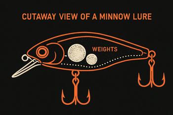 Minnow yeminin kesit görünümü