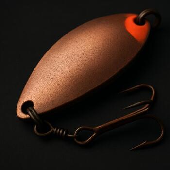 Mat yüzeyli copper kaşık